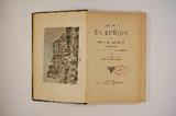 Livre (Cinq mois en Europe ou Voyage du curé Labelle en France en faveur de la colonisation). Page de titre