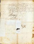Document (Procuration à Pierre Paul Margane de Lavaltrie par Louise Godefroy de Tonnancour, veuve de Jean-Bte Nicolas Roch de Ramezay, relativement à la succession de Louise de Ramezay)
