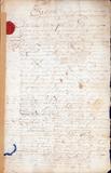 Document (Jugement contre Louis Lepage de Sainte-Claire en faveur de Varin, contrôleur de la marine, pour 1900 livres)