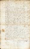 Document (Jugement contre Louis Lepage de Sainte-Claire en faveur de Varin, contrôleur de la marine, pour 1900 livres)