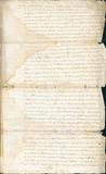 Document (Contrat de rente annuelle en faveur de messire Pierre Adolphe Guibert de La Saudraye, sulpicien, par Pierre Arrivée et Marianne Payet, sa femme)
