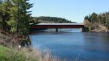 Pont couvert de Wakefield. Vue générale