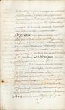 Document (Contrat de mariage de Michel Chartier de Lotbinière et Louise Madeleine Chaussegros de Léry)