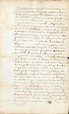 Document (Titre de concession d'un terrain rue Notre-Dame, cédé à feu M. Perrot, curé, à la demande de Jean Martinet de Fontblanche, curateur de la succession)