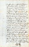 Document (Arrangement entre M. de Maricourt et Joseph de Monic, tuteur des enfants mineurs de M. de Sainte-Hélène, pour l'entretien de Jacques Lemoine de Sainte-Hélène)