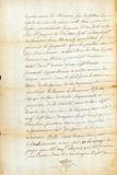 Document (Vente de droits successifs à Martin Curot, par Poudret et sa femme, Marie Ferron Sanserre)