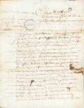 Document (Requête de Pierre Guy pour la vente des biens de la succession de Jean Lalande)