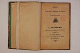 Livre (Journal d'un exilé politique aux terres australes). Page de titre