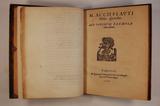 Livre (M. ACCII Plauti Miles glorious : ad veterum exemplarium fidem). Page de titre