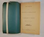 Brochure (Documents relatifs à la commutation de la sentence de mort dans la cause de Valentine F. C. Shortis). Page de titre