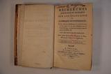 Livre (Recherches historiques et politiques sur les Etats-Unis de l'Amérique septentrionale : où l'on traite des établissemens des treize colonies, de leur rapports & de leurs dissentions avec la Grande-Bretagne, de leur gouvernemens avant & après la révolution, &c. (Partie I)). Page de titre