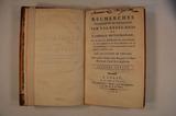 Livre (Recherches historiques et politiques sur les Etats-Unis de l'Amérique septentrionale : où l'on traite des établissemens des treize colonies, de leur rapports & de leurs dissentions avec la Grande-Bretagne, de leur gouvernemens avant & après la révolution, &c. (Partie II)). Page de titre
