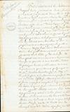 Document (Vente de la seigneurie de Métis par Louise Le Gardeur, veuve de Augustin Rouër de La Cordonnière, à Nicolas Lanouillier)