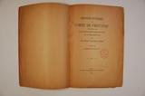 Brochure (Oraison funèbre du comte de Frontenac : prononcée dans l'église des récollets de Québec le 19 décembre 1698). Page de titre