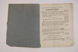 Brochure (Collection du texte des règles fondamentales de la Société ecclésiastique de St. Michel , et des amendemens qui y ont été faits de temps à autre, et qui sont maintenant en vigueur, rédigée par ordre du Bureau de 1819). Page de titre