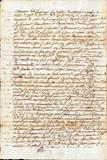 Document (Concession d'emplacement par Pierre Boucher de Boucherville à François Chicot)