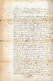 Document (Concession de terre, 2 arpents par 40, à Chambly, par Jean-Bte Hertel de Rouville à Jean Maillot)