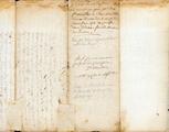 Document (Concession de terre, 2 arpents par 40, à Chambly, par Jean-Bte Hertel de Rouville à Jean Maillot)