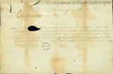 Document (Supplique à Maurepas lui demandant avances d'appointements)