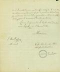 Document (Lettre de Baile à Ls. Guy)