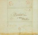 Document (Lettre de J. Bte Baret à P. Bertrand)