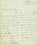 Document (Lettre de Lord Aylmer à Henry)
