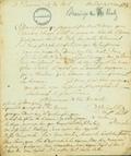 Document (Lettre de Bender à François Baby)