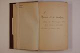Livre (Old and new Canada, 1753-1844 : historic scenes and social pictures, or, The life of Joseph François Perrault). Dédicace