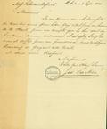 Document (Lettre de Joseph Cartier à Robertson, Masson and Co)