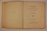 Livre (Factum du procès entre Jean de Biencourt, Sr de Poutrincourt et les pères Biard et Massé, Jésuites). Page de titre