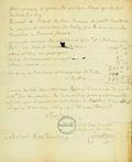 Document (Lettre de Curatteau à François Baby)