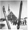 Église Saint-Francis-of-the-Birds. Église St-Franics-of-the-Bird, Saint-Sauveur, 1962