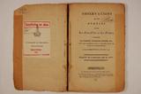 Livre (Observations sur les démêlés entre les Etats-Unis et la France). Page de titre