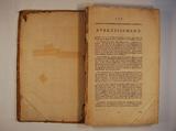Brochure (An abstract of those parts of the Custom of the viscounty and provostship of Paris, which were received and practised in the Province of Quebec, in the time of the French Government). Intérieur de l'imprimé
