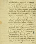 Document (Lettre de J. E. Faribault à B. Joliette)