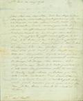 Document (Lettre de Dame Giard-Cerré à Mme P. L. Panet)