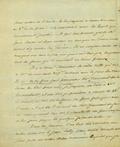 Document (Lettre de William Grant à de Lavaltrie)