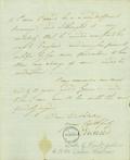 Document (Lettre du duc de Kent à de Salaberry)