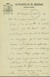 Document (Lettre de Adélard Langevin à George Baby)