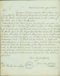 Document (Lettre de Peter McGill à Louis Guy)