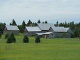 Ensemble de ferme. Vue d'ensemble
