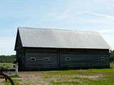 Ensemble de ferme. Étable pour les vaches
