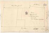 Dessin d'architecture (Terrein de l'Honble R.E Caron)
