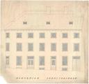 Dessin d'architecture (Magasin Taché, rue Saint-Pierre)