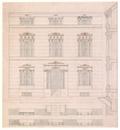 Dessin d'architecture (Maison C. Têtu)