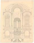Dessin d'architecture (Église Saint-Jean-Baptiste)