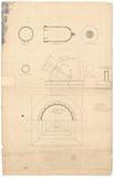 Dessin d'architecture (Monument aux Braves de 1760)