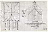 Dessin d'architecture (Ice-House at Vict. Park)