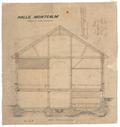 Dessin d'architecture (Halle Montcalm)