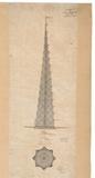 Dessin d'architecture (Tour Eiffel / Baillairgé)